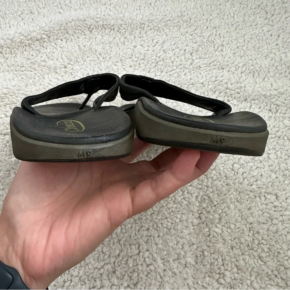 Chaco Leather Black Sandals Men’s Size 9